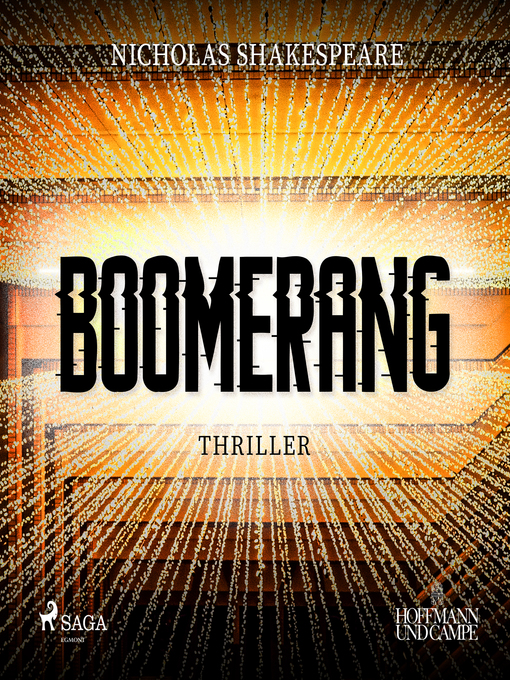 Title details for Boomerang--Thriller by Nicholas Shakespeare - Available